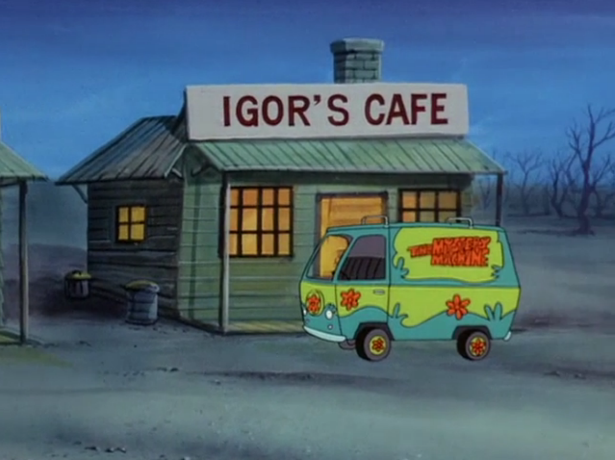 Igor's Cafe, Scoobypedia